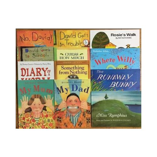 5 Books English picture story book 1000 varieties choice giving tree My Dad My Mum David Guess How Much I love You etc
