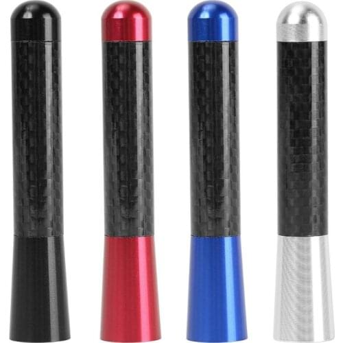 8cm Auto Car Universal Radio Antenna Car Roof Aerial Stereo Signal Antenna Short Stubby Mast Antenna Car Styling Accessories