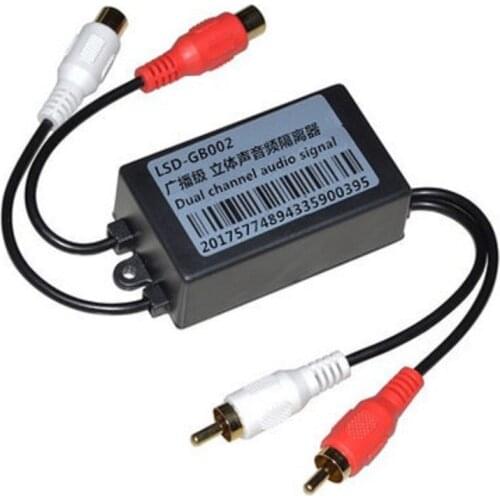 Audio isolator noise elimination current acoustic anti-interference audio noise common ground filtering hifi noise reducer