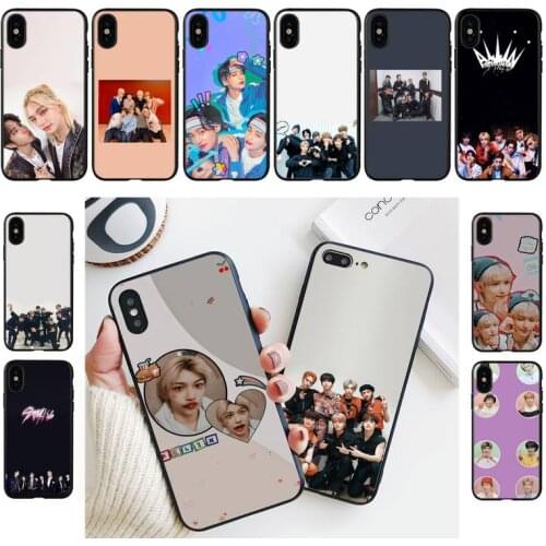 FHNBLJ KPOP STRAY KIDS SKZ Phone Case For iPhone 11 8 7 6 6S Plus X XS MAX 5 5S se 2020 11 12pro max iphone xr case