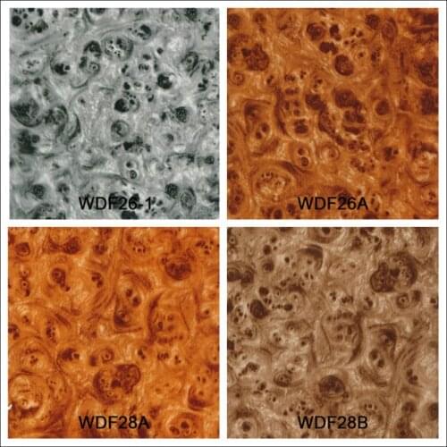 WW036 Decorative Material 1x50m wooden transfer film transfer printing film