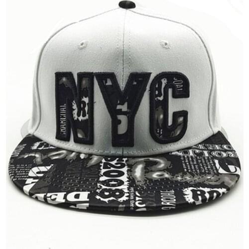 Men Casual Cotton Rock Cap Men Graffiti Brim Snapback Caps Headwear outdoor casual Adult Embroidery Hip hop sun hat