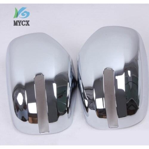 2016-2019 Chrome Mirror Cover For Mitsubishi L200 Triton Mirror Cover With Lights Parts For Mitsubishi Accessories