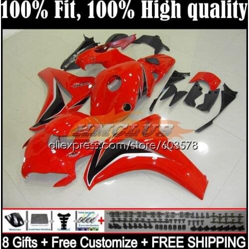 Injection For HONDA CBR1000 RR CBR 1000RR 48CL.51 CBR1000RR 08 09 10 11 CBR 1000 RR CC 2008 2009 2010 2011 Fairing Red black