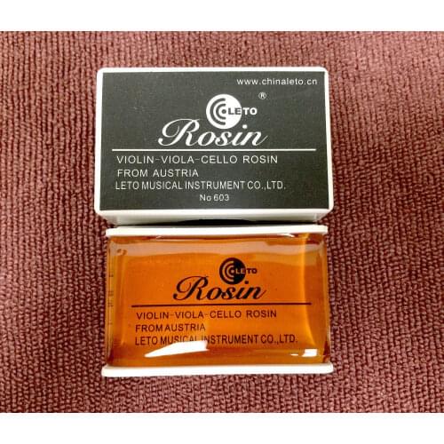 Leto Rosin For Violin Viola Cello 603 Resin Bowed String Instrument Violin Accessories Bow Strings Rosin