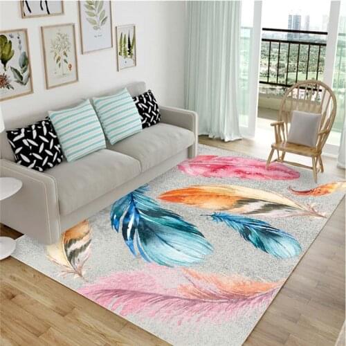 3D Printed Large Size Carpet Soft Flannel Parlor Area Rugs Nordic Bedroom Carpets for Living Room Home Decor Rug tapetes tapis