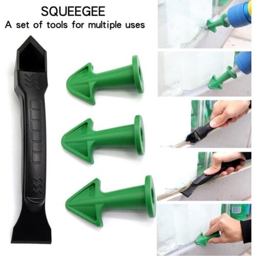 Multi-functional Silicone Remover Caulk Glue Nozzle Cleaning Tile Dirt Tool Practical Convenient Spatula Glue Shovel