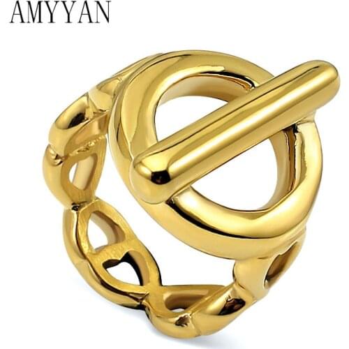 Stainless Steel Heart Shape Classic Ring For Women Fashion Wedding Engagement Party Present Charm Jewelry