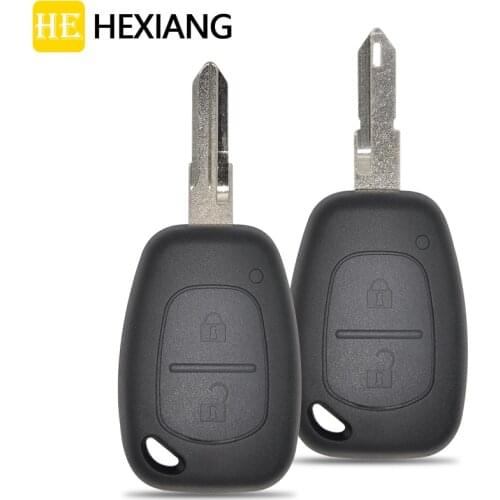 HE Xiang Car Remote Key Shell Case For Renault Traffic Master Movano Kangoo Vauxhall Opel Nissan Vivaro Replace Key Cover