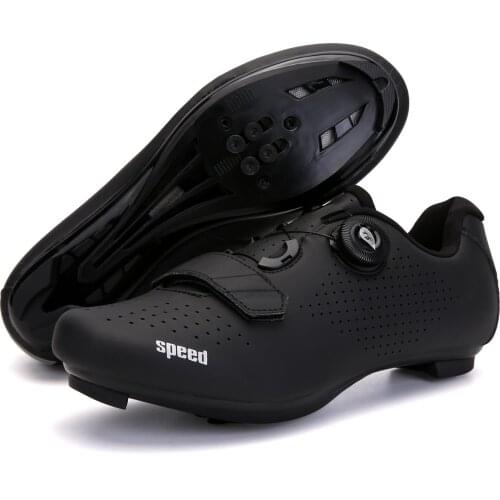 Professional Self-Locking Cycling Shoes Men Racing Road Bike Shoes SPD Cleat Shoes Bicycle Sneakers Ultralight Bike Sports Shoes