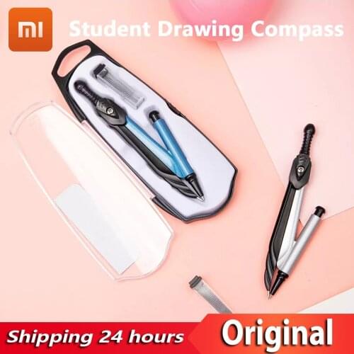 YOUPIN Deli Student Drawing Compass Portable Drawing Tool Drawing Instrument Set With Lead core Up to 30cm in diameter