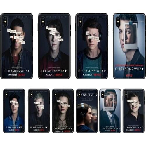 Black Soft TPU Protective Skin Latest For Redmi 3S 4X 4A 5 5A 6 6A 7 7A 8 8A 8T 9 9A K20 K30 S2 Y2 Pro Plus Ultra Hot Reasons