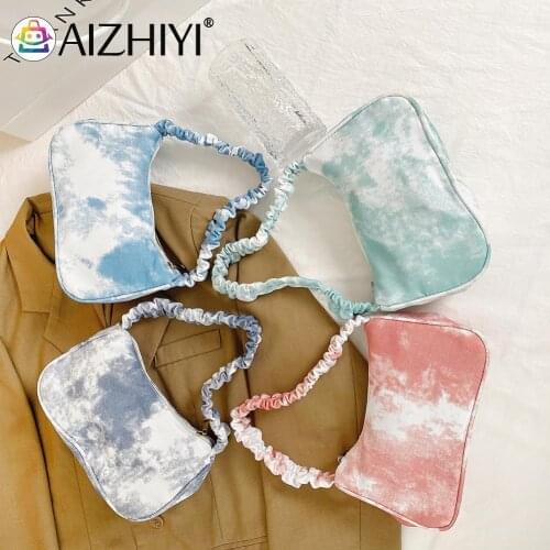 Women Underarm Bags Fashion Solid Ladies Baguette Handbags Soft PU Leather Designed Girls Small Shoulder Bags