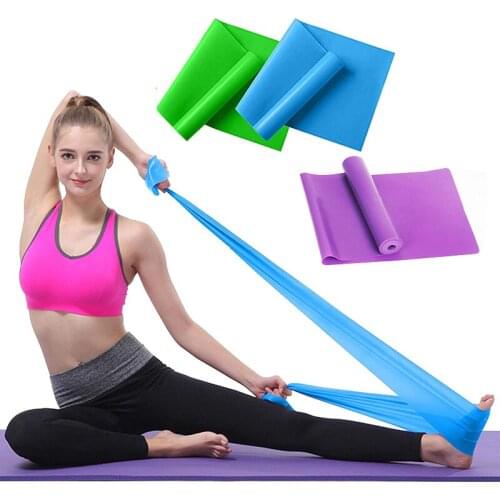 1500*150*0.35mm Yoga Resistance Bands Latex Elastic Exercise Band Crossfit Pull Rope Pilates Rehab Home Gym Strength Training