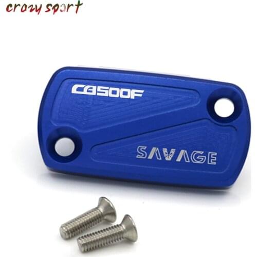 2020 CB500F Rear Brake Fluid Reservoir Cover For HONDA CB500F 19-20 Master Cylinder Cap CNC Logo Motorcycle accessories
