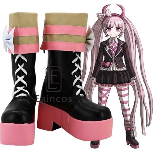 Anime Danganronpa Utsugi Kotoko Cosplay Party Shoes Girls Fancy Boots Custom-made