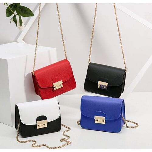 Ladies bag handbags new 2021 messenger pouch female ins wild chain bag Korean version single shoulder messenger small bag