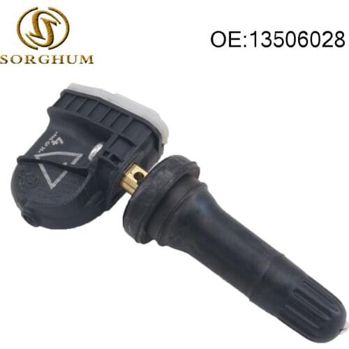 1pcs 13506028 Tire Pressure Monitoring System Sensor (TPMS) 433 MHz Fits For Cadillac CT6 XT5 SRX For Chevrolet Malibu Opel
