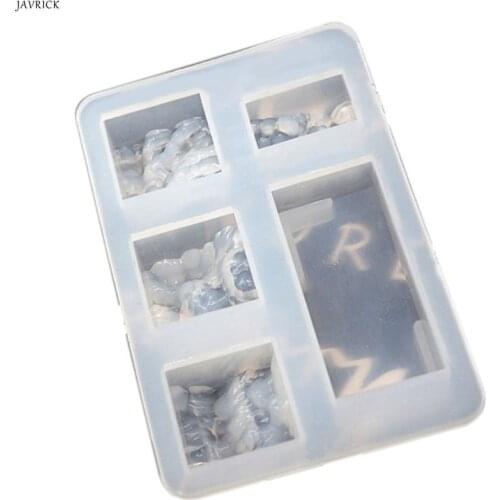 DIY Hand-made Crystal Epoxy Glue Mold Broken Snow Mountain Silica Gel Mold U Disk Ocean Micro Landscape