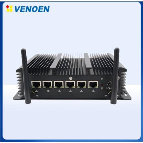 Multiple network port mini industrial pc Core i5 7267U i3 7167U Celeron 3865U DB9 series Port Protable desktop computer windows