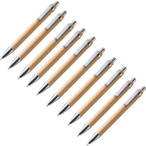 Ballpoint Pen Sets Misc. Bamboo Wood Writing Instrument (Set Of 10)