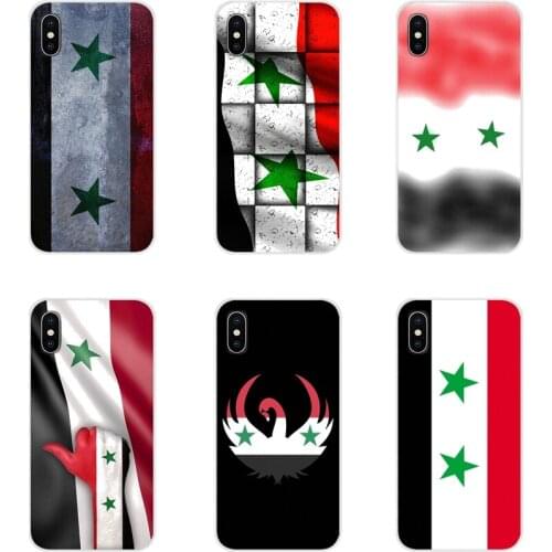 Syria Flag Accessories Phone Cases Covers For Samsung A10 A30 A40 A50 A60 A70 M30 Galaxy Note 2 3 4 5 8 9 10 PLUS