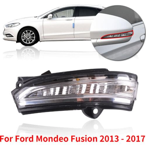 Kamshing For Ford Mondeo Fusion 2013 14 - 2017 Rearview Mirror LED Turn Light Indicator Lamp Side Mirror Light Turn Signal Light