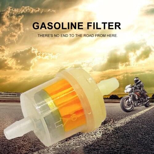 10PCS Motorcycle Petrol Gas Fuel Gasoline Oil Filter for Scooter Motorcycle Moped Gas Scooter Dirt Bike ATV Kart Oil Fuel Filte