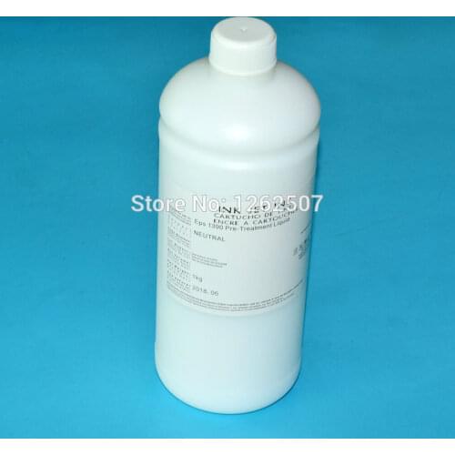 1000ml White ink Pre-treatment liquid For Epson DX5 F186000 F187000 4880 7880 9880 R1900 R2000 F2000 Cotton Textile Printing