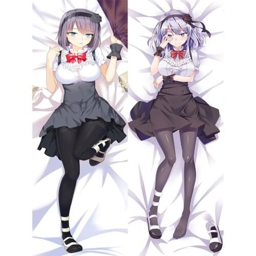 2017 update Japan Anime Dakimakura Dagashi Kashi Shidare Hotaru Dakimakura body throw pillow cover case Hugging Body pillowcase