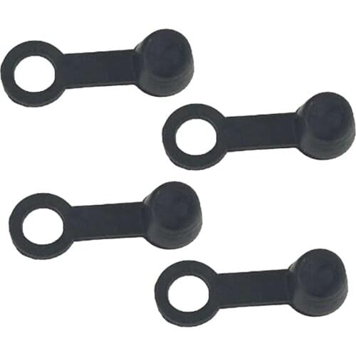 4PCS Automobile Brake Pump Dustproof Cap Dust Cover Rubber Dust Cover Lower Pump Dust Cover Oil Drain Cap Rubber