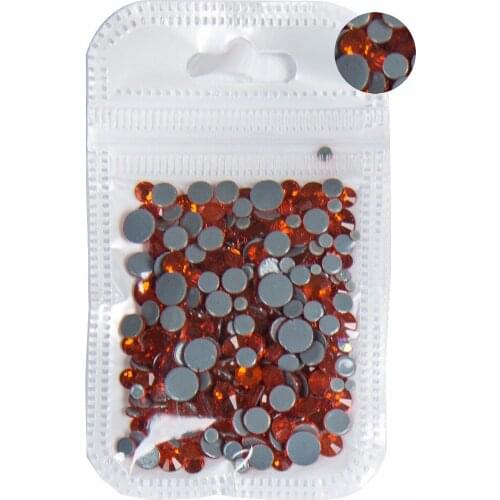 AAAA+ Best Quality Hyacinth Mix Size Hot Fix Rhinestone More Shiny Super Bright Nail Art Hotfix Iron On Stones. 10Gram