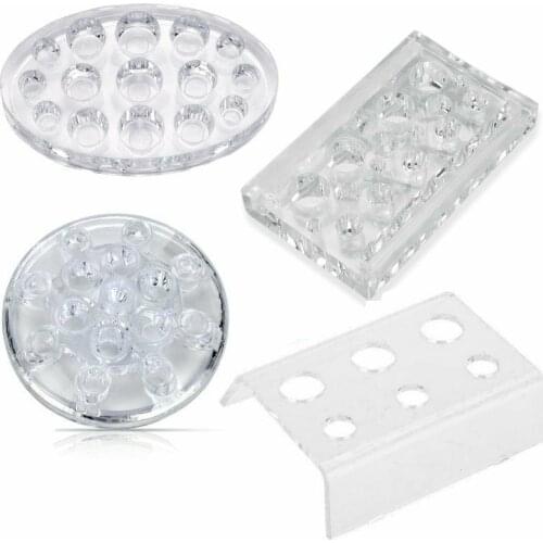 ATOMUS 4 Types Tattoo Pigment Ink Cup Holder Stand Acrylic Permanent Makeup Rack Container Accessories