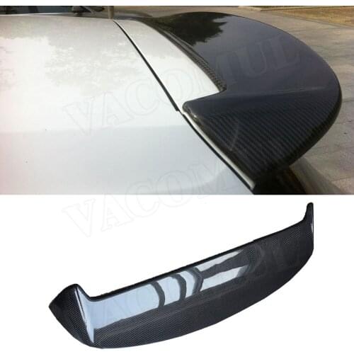 Carbon Fiber Rear Roof Trunk Spoiler Wings for Volkswagen VW Golf 7 VII MK7 7.5 Standard 2014-2019 Not For GTI and R