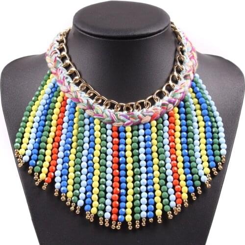 Florate Beaded Chokers