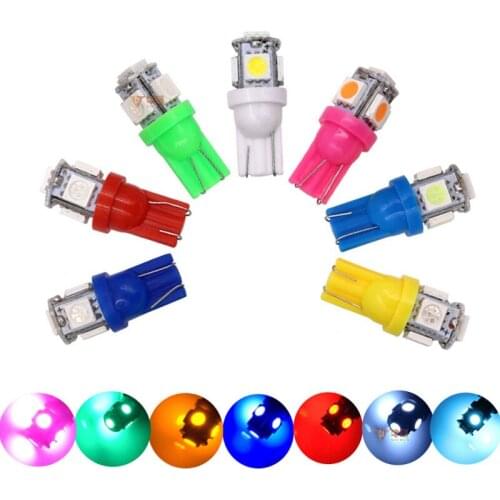 Гирлянда Automobile Bulb T10 5050 5smd Width Indicating Working Lamp Motorcycle Steering Led 12V