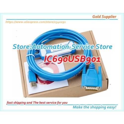 IC690USB901+ IC690USB901 Used For GE PLC Program Cable Data Cable GE 90