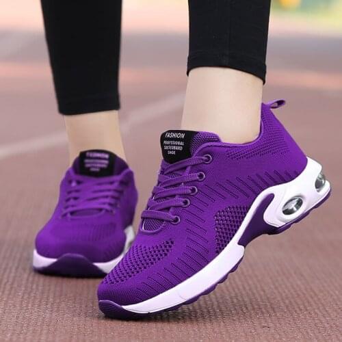 Size 42 Mesh Sneakers Women Walking Shoes Girls Platform Heels Fashionable Breathable Sneakers for Women Sports Shoes Streetwear