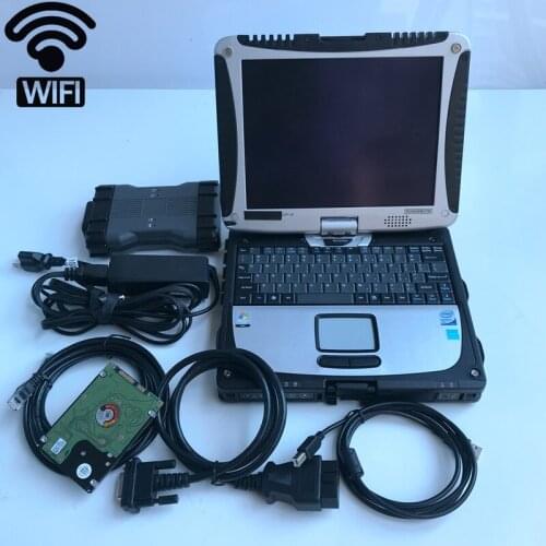Mb star c6 sd connect compact 6 wifi with software 2019.12V HDD programs with cf19 laptop CF-19 toughbook 4G ready to use