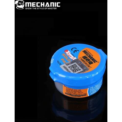 MECHANIC BGA Reballing Tin Paste Sn63/Pb37 XG-30 XG-40 Solder Paste Flux BGA Soldering Station Repair Tools