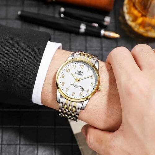 High Quality Calendar 2021 New Arrival Luxury Designer Big Dial Men Watch Business Stainless Steel Wristwatch Relogio Masculino
