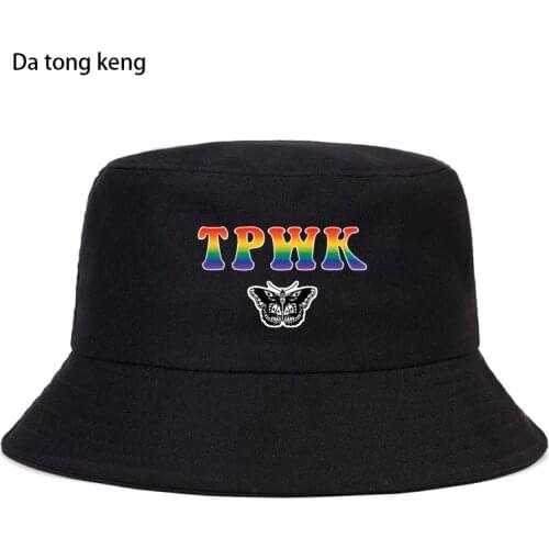 2020 Harry Styles Harajuku Graphic Hat Women Men Panama Bucket Cap The Design Flat Funny Sun hat