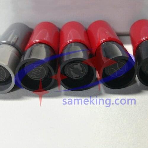Sameking stamp seal customized logo small size blue/yellow/red/purple