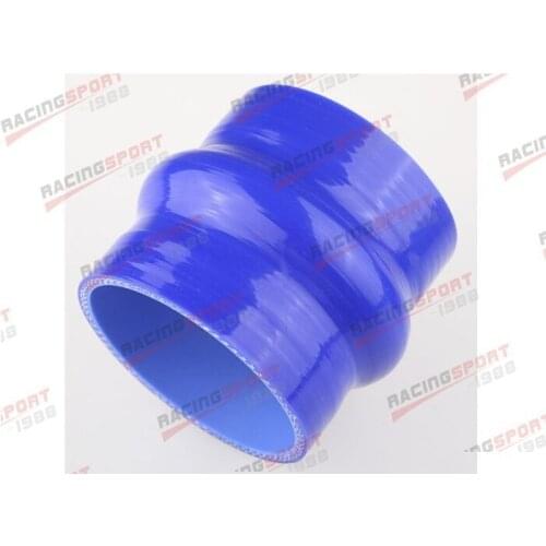 25mm 1" Hump Straight Silicone Hose Intercooler Coupler Tube Pipe Blue