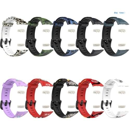 20CE Silicone Strap for huawei Band 6/6 Pro Durable Band Fashion Bracelet Wristband