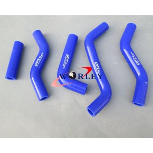 Blue silicone radiator hose for Suzuki RMZ250 2007 -2009 YEAR 2008