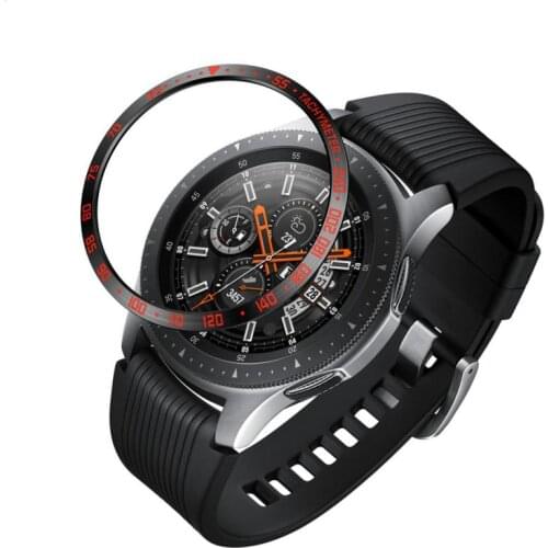 Smart Watch Protector For Samsung Galaxy Watch R810 R800 R850 Gear S3 Protect Circle Anti-scratch Stainless Steel Circle Cover