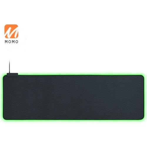 Beetle Magic Color Lengthened Mouse Pad for Girls Pink Crystal Mercury Fabric Cloth Cushion Game RGB Lamp