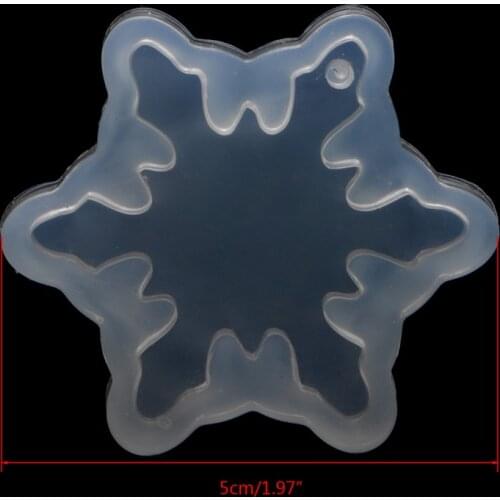 12Styles Resin Silicone Pendant Mold Tools Christmas Snowflake Ornament Resin Casting Mold Handmade Jewelry Making DIY Art Craft