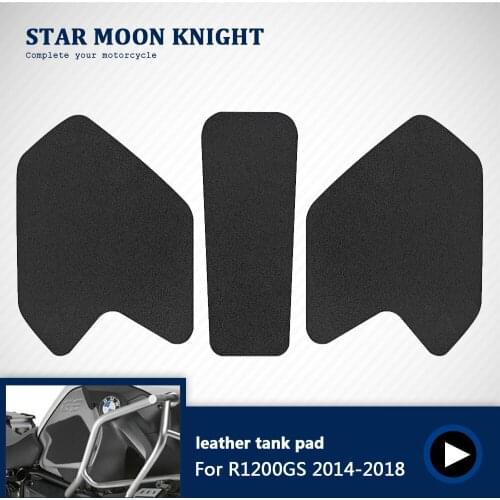 2018 Motorcycle Accessories For BMW R 1200 GS LC Side Tank pad For BMW R1200GS LC Adventure 2014 2015 2016 2017 leather Sticker